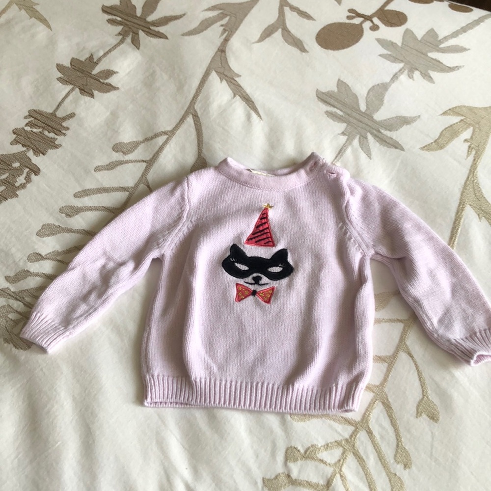 Kate Spade Light Pink Knitted Sweater 12M